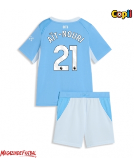 Manchester City Rayan Ait-Nouri #21 Echipament de Fotbal Replică 2026-27 Copii Acasa (+ Șorturi)